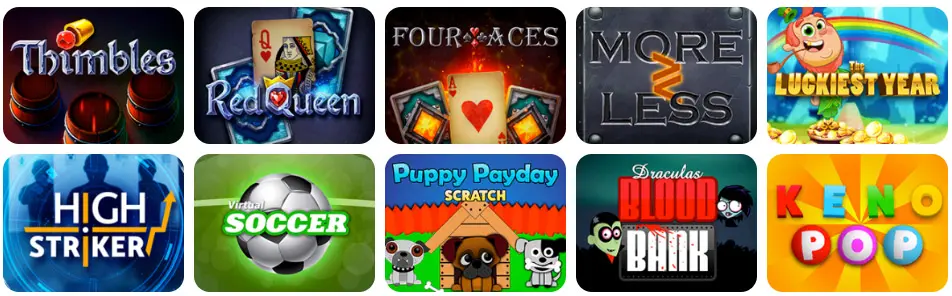 Jeux en ligne Osiris Casino