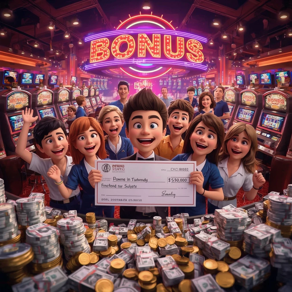 bonus dans les mains d'un homme au casino OSIRIS CASINO