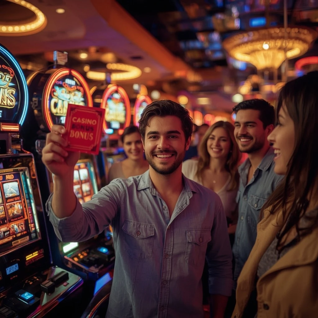 une personne tenant un bonus Osiris Casino